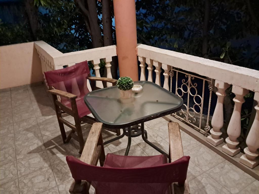Balkon lub taras w obiekcie Erodios Guesthouse