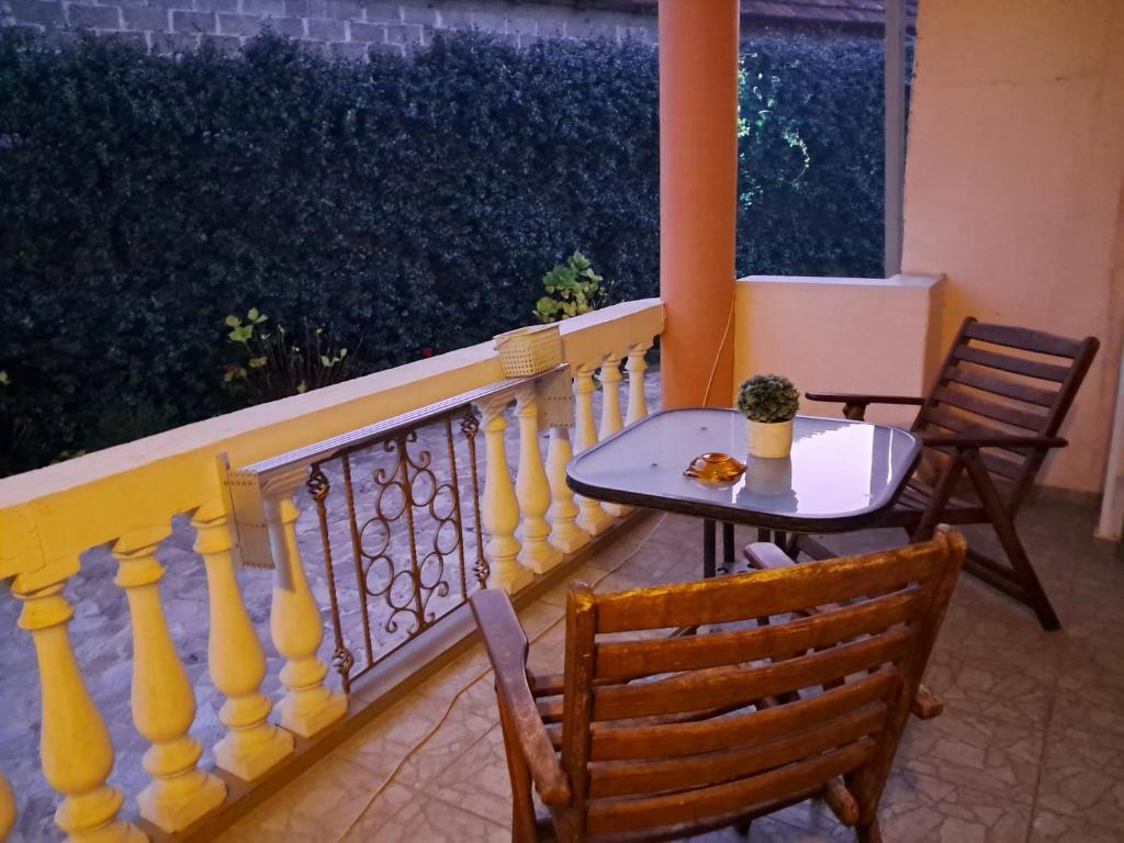 Balkon lub taras w obiekcie Erodios Guesthouse