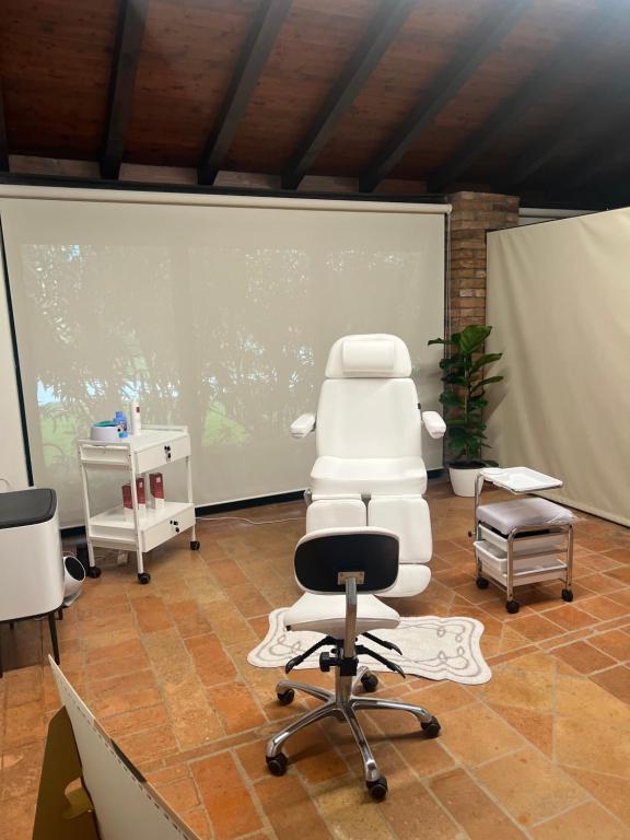 Posezení v ubytování Agriturismo Corte Capiluppia