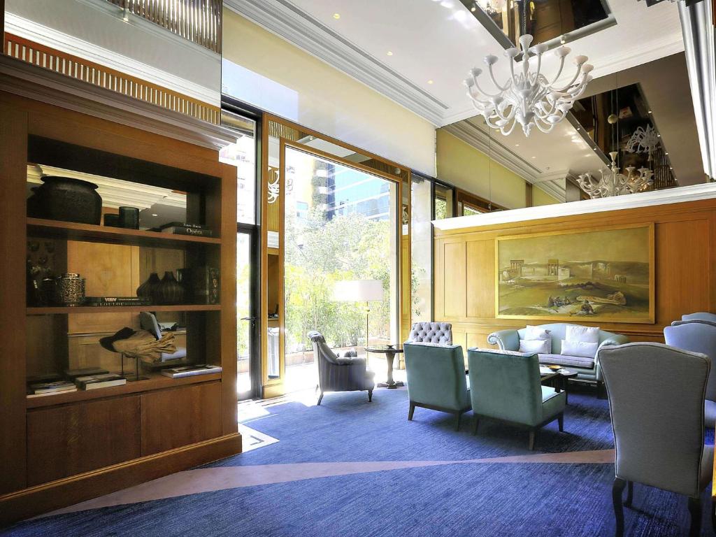 Posezení v ubytování Sofitel Beirut Le Gabriel