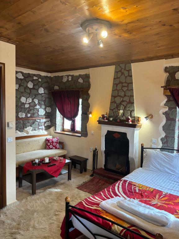 Πέτρινο Όραμα - Double Or Twin Room With Balcony