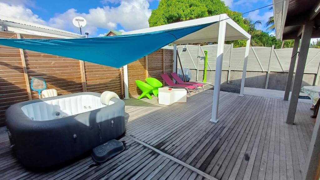 Fotografie z fotogalerie ubytování Bungalows créoles v destinaci Saint-François