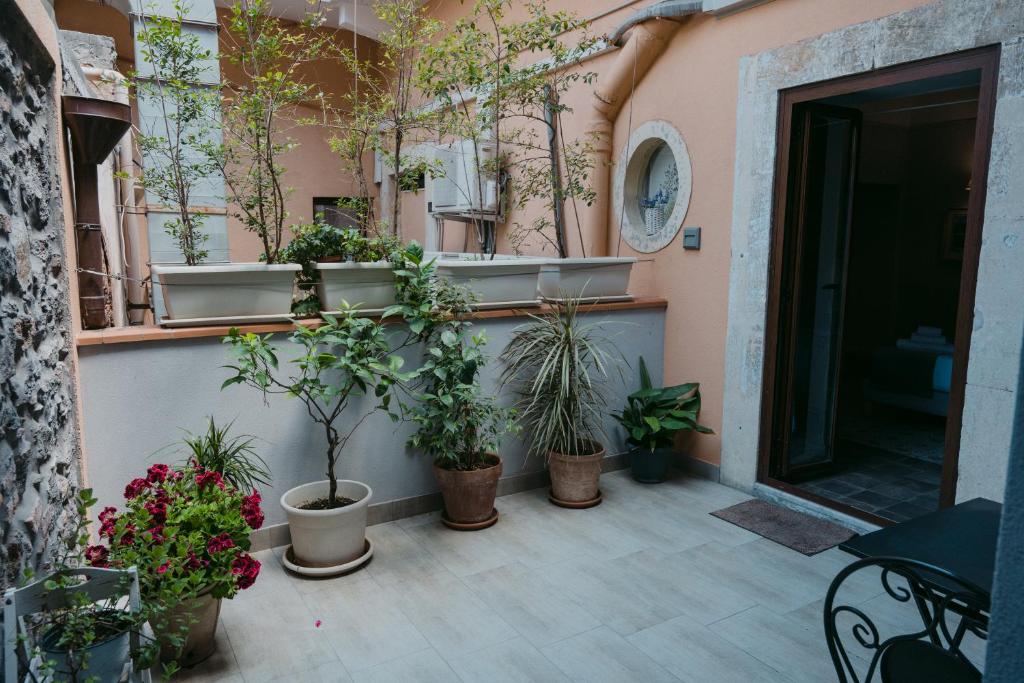 Balkon lub taras w obiekcie La Casa di Alma Luxury rooms