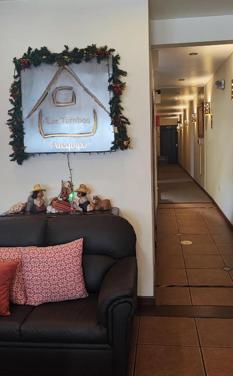 Posezení v ubytování Hotel Los Tambos Boutique