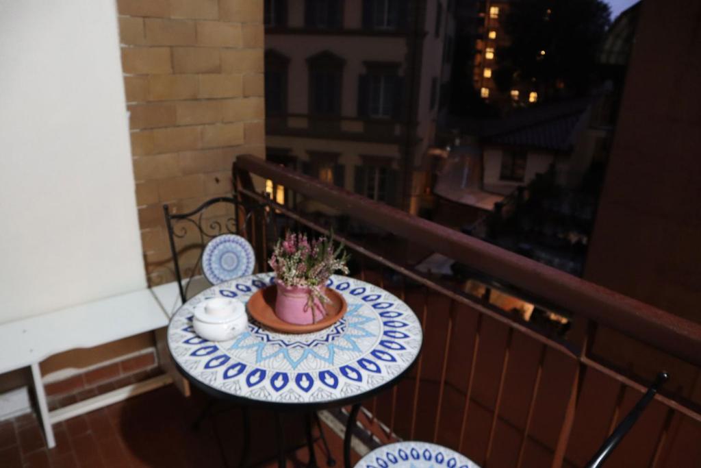 Balkón alebo terasa v ubytovaní Florence Rooms Novella