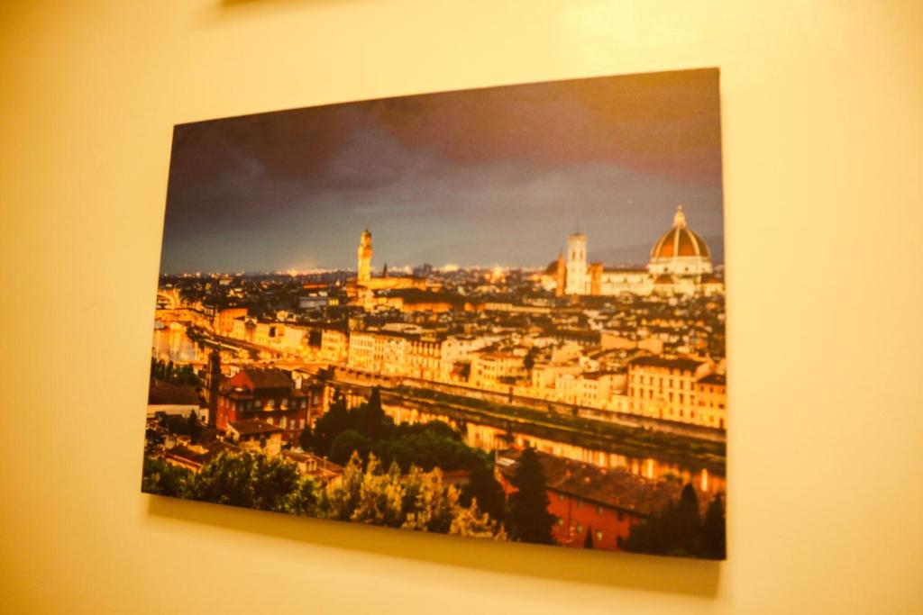 Výhľad na mesto Florencia alebo výhľad na mesto priamo z penziónu