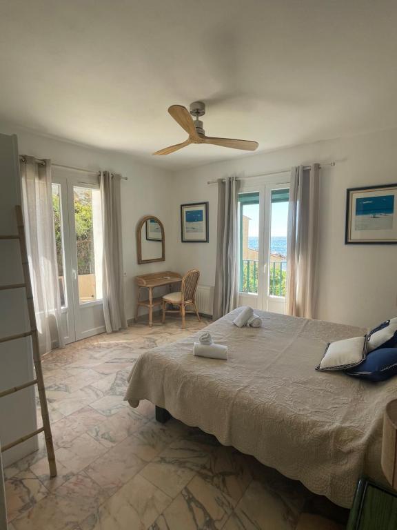 Postel nebo postele na pokoji v ubytování Hotel Thalassa