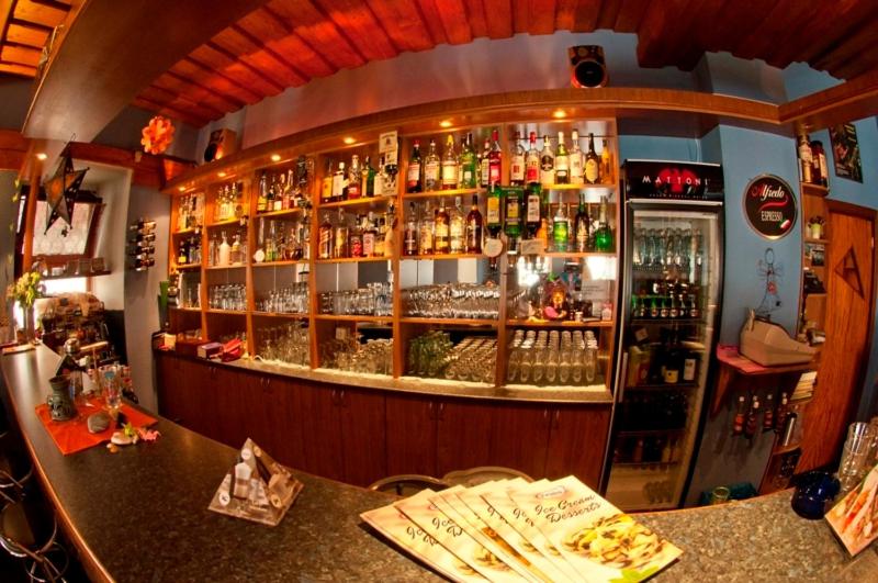 Lounge nebo bar v ubytování Hotel U Zlatého býka