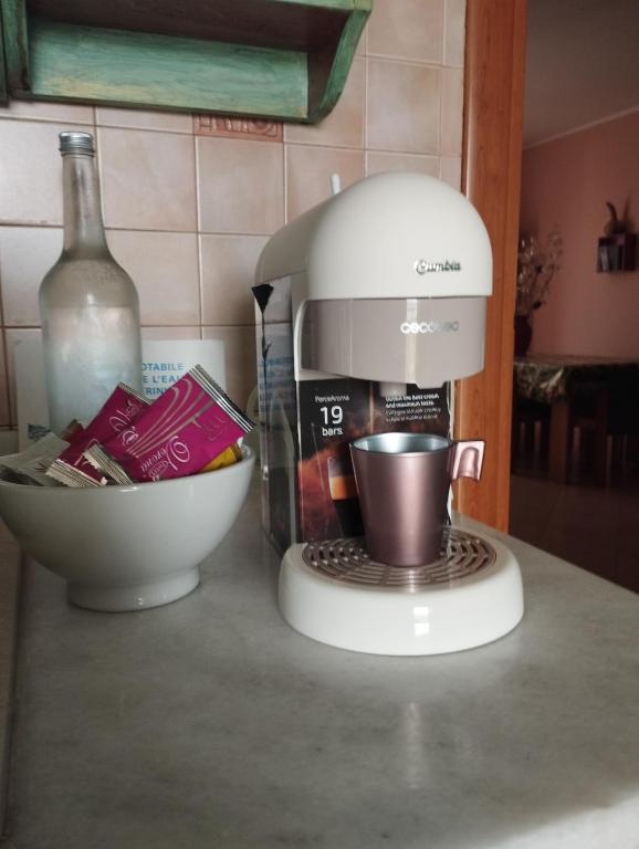 Kuchyň nebo kuchyňský kout v ubytování Ferula loft