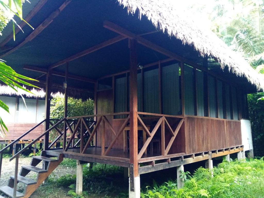Zahrada ubytování Inotawa Lodge
