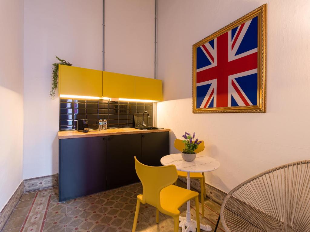 Kuchyň nebo kuchyňský kout v ubytování Casa Sabai
