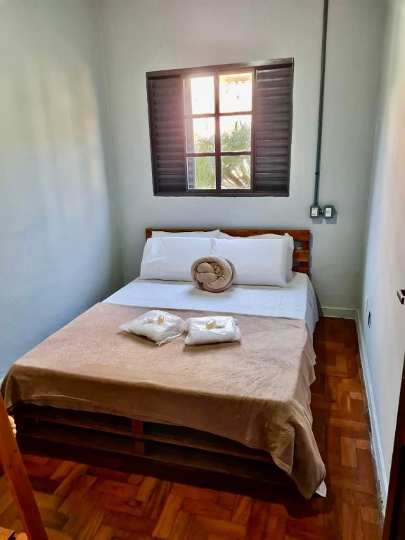 Postel nebo postele na pokoji v ubytování HOSTEL BADULACK