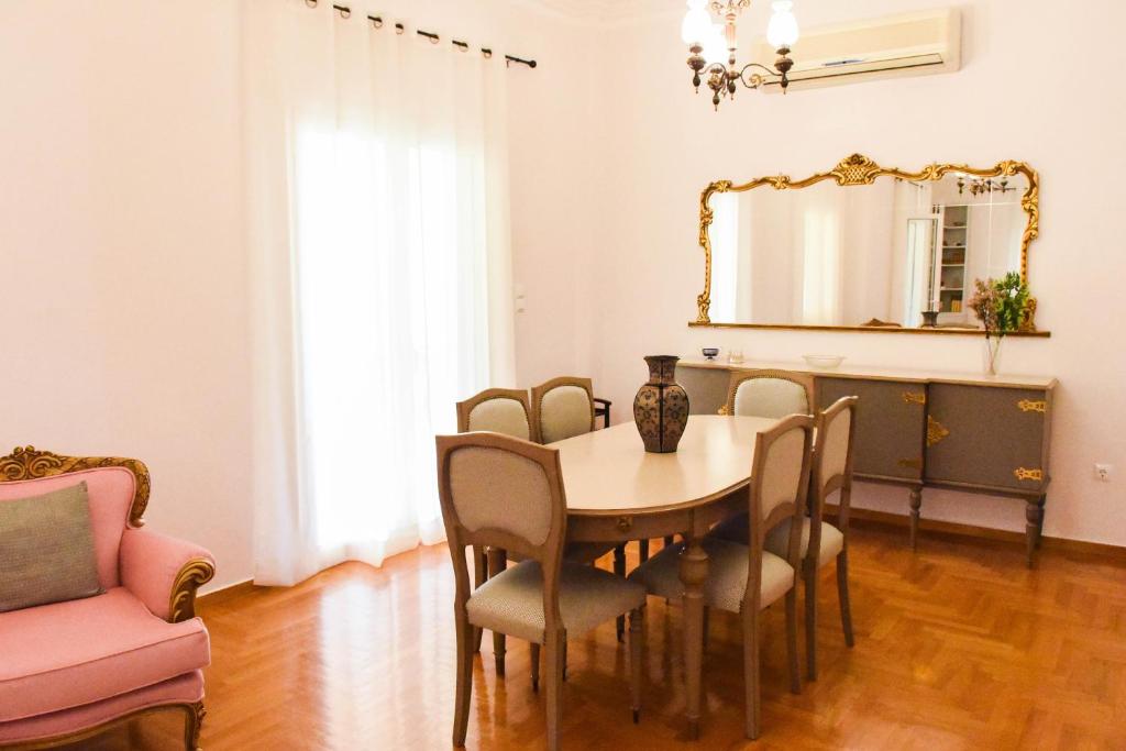 Posezení v ubytování Ellis house