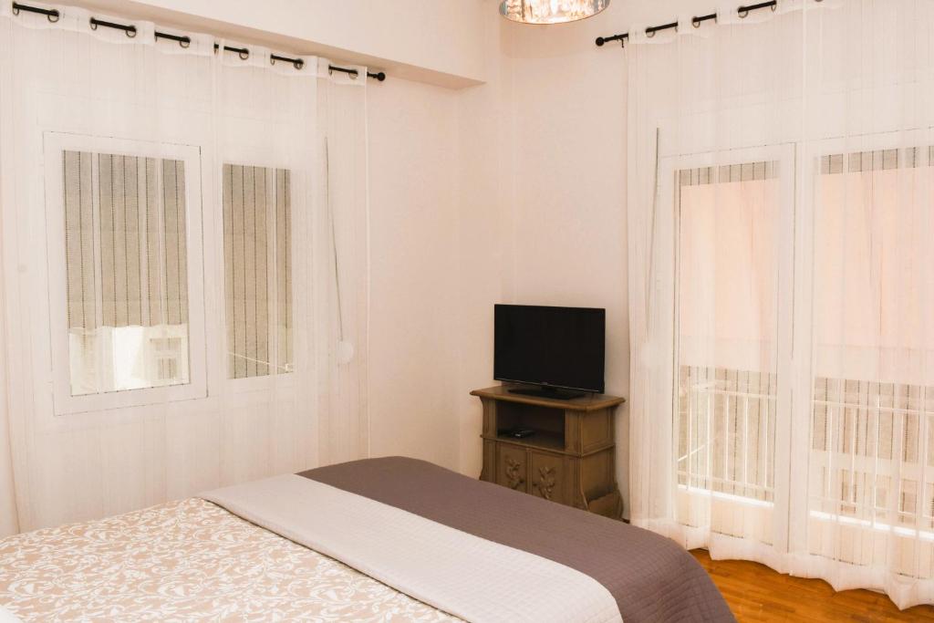 Postel nebo postele na pokoji v ubytování Ellis house