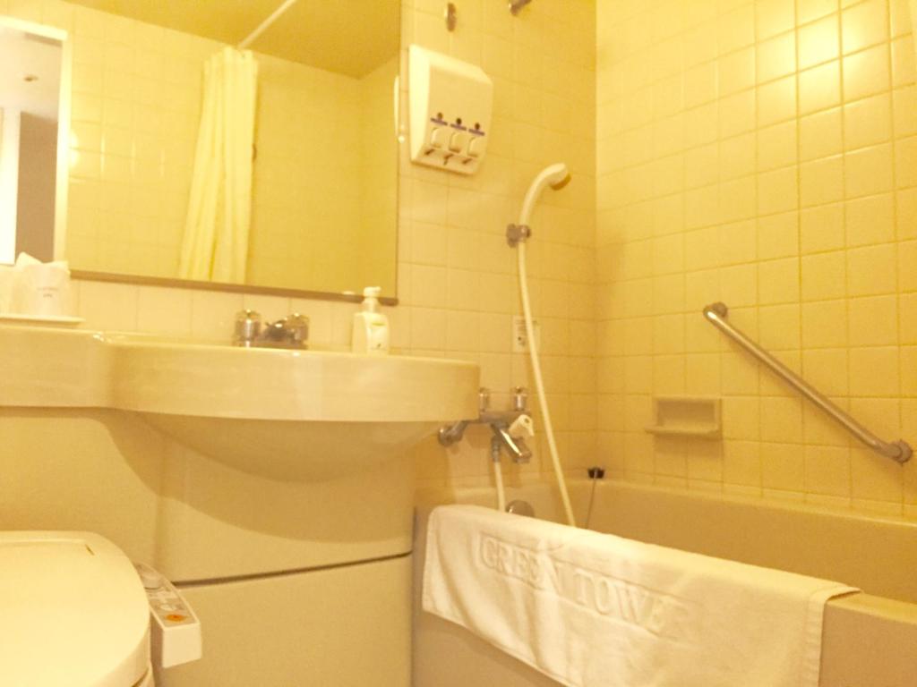 Koupelna v ubytování Hotel Green Tower Makuhari