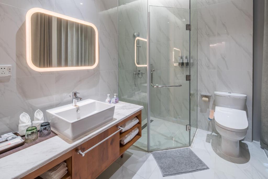 Bagno di Wuyu Hotel Chongqing Zoo & Yangjiaping The Mixc Light rail