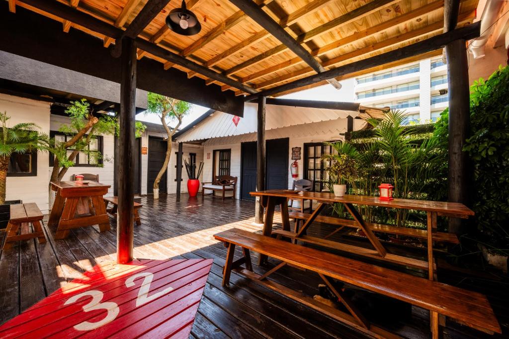 Posezení v ubytování Hostel 32