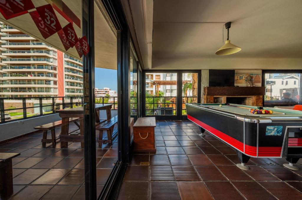 Balkón nebo terasa v ubytování Hostel 32