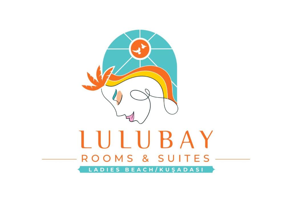 a logo for louley rooms suites at Lulubay Rooms & Suites in Kuşadası