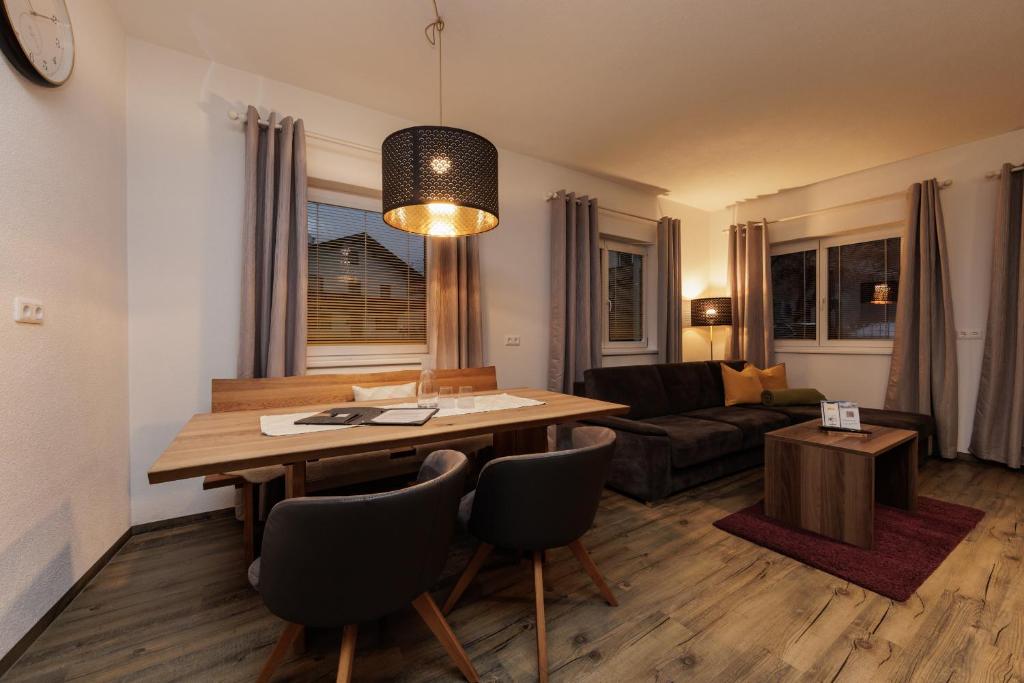 Posezení v ubytování Apartmenthaus Goldeck