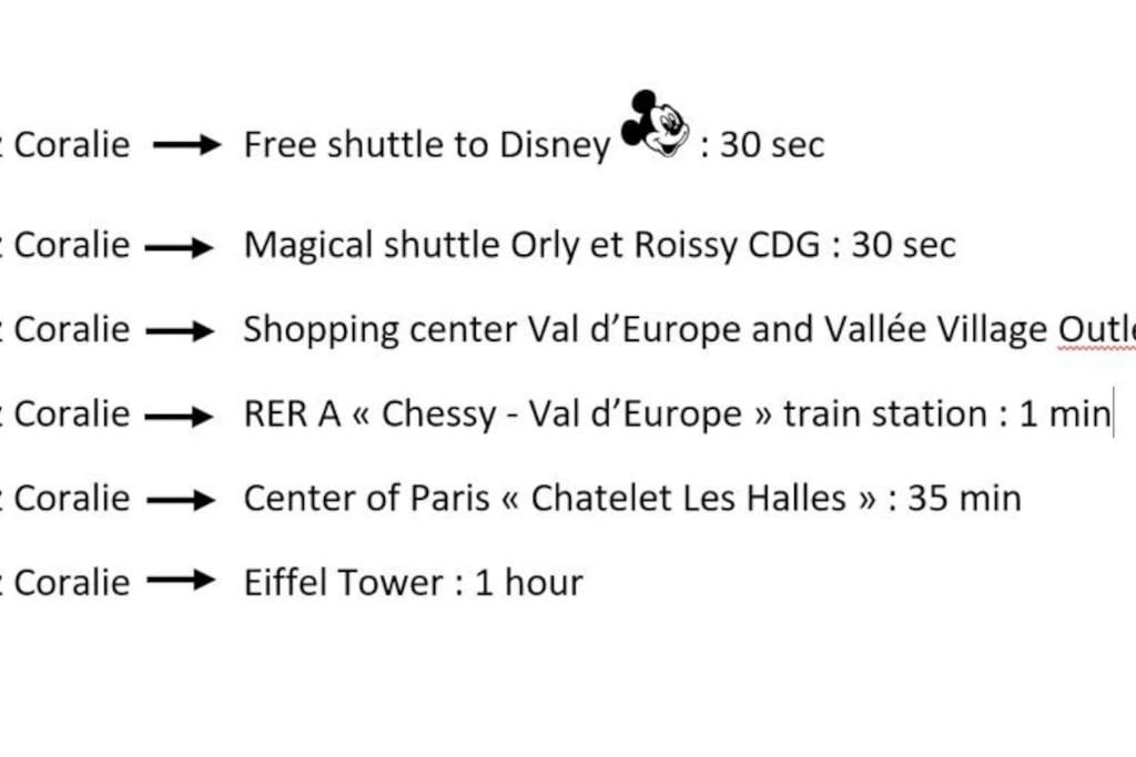 a screenshot of a cell phone screen with a screenshot of the queue at Disneyland Paris, appartement 70m², parking privé in Serris