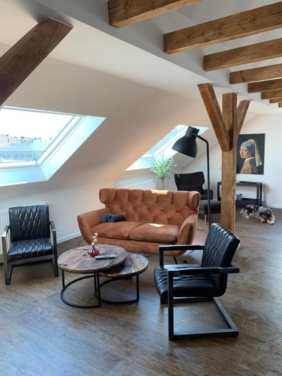 Posezení v ubytování Apartement Lujzi