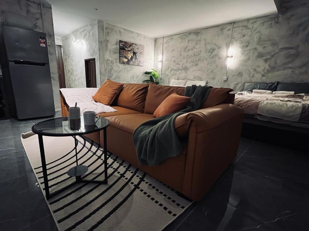 Χώρος καθιστικού στο The Ash Ipoh - Family Suite