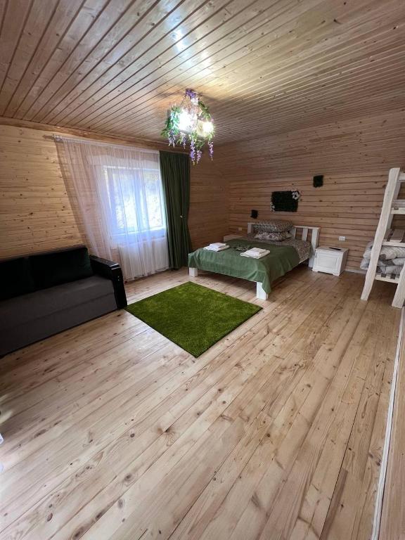 TV a/nebo společenská místnost v ubytování Dva Braty eco