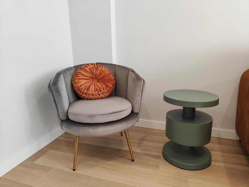 Posezení v ubytování Apartamentos Centro Oviedo Caveda