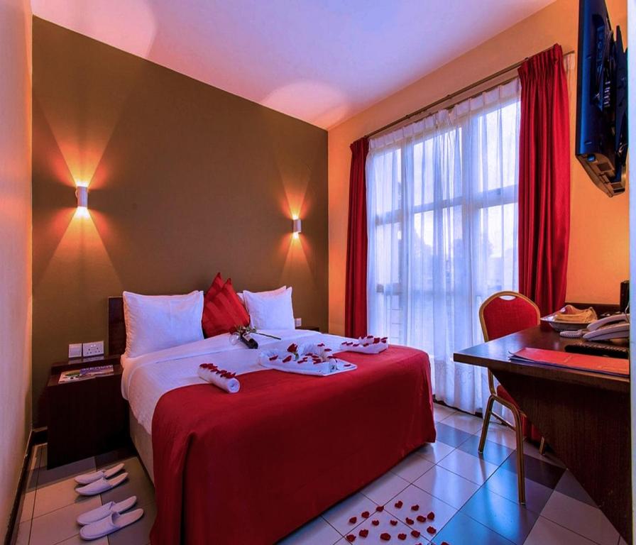 Qaribu Inn Boutique Hotel Nairobi - Chambre De Luxe Avec Vue Sur La Ville