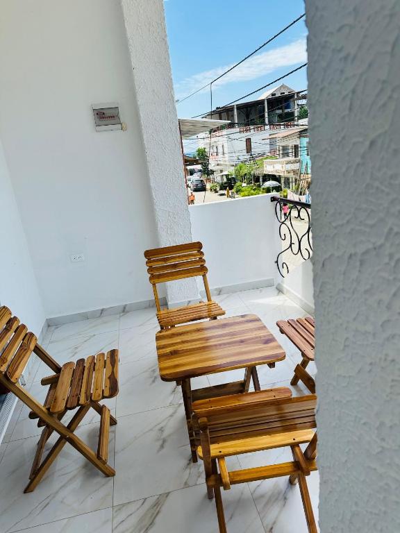 Balkón nebo terasa v ubytování Casa Palmamar