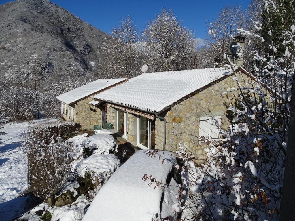 Maison Cancela v zimě