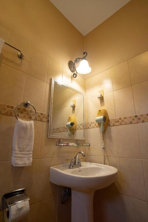 Koupelna v ubytování Apart hotel la Trejo