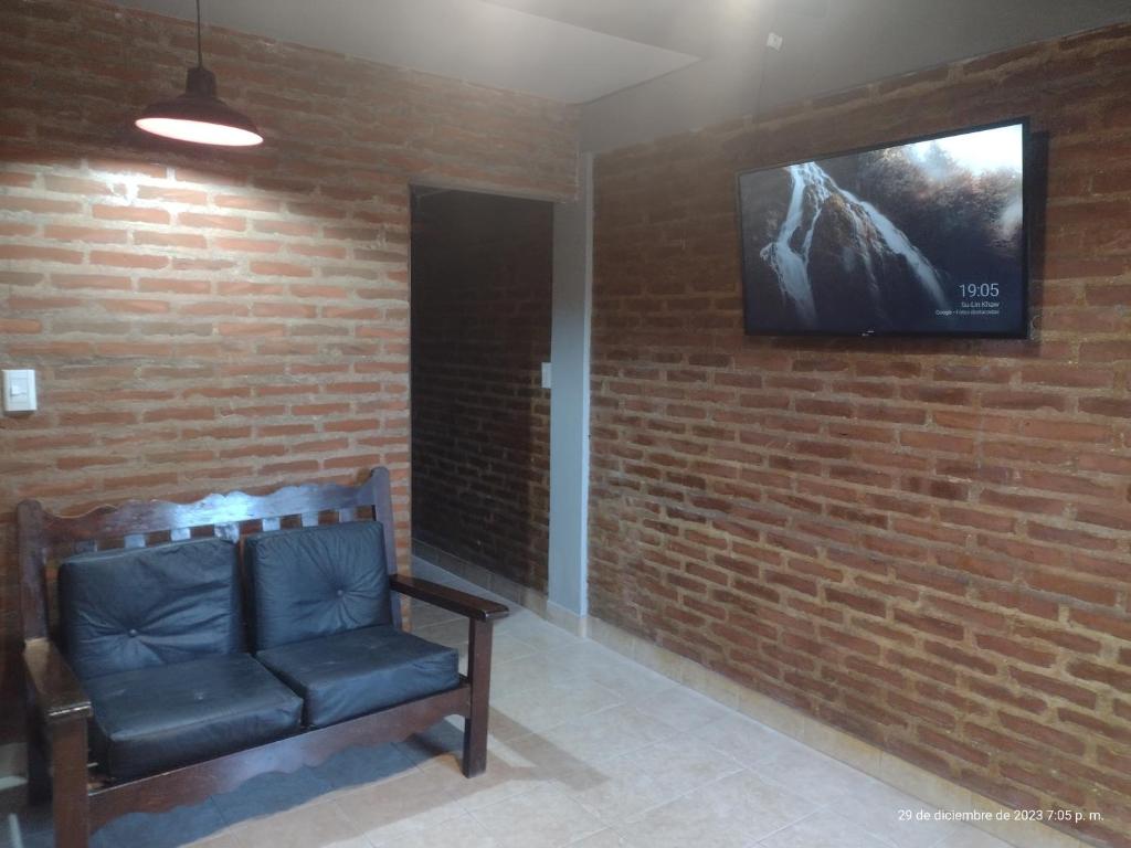 Μια τηλεόραση ή/και κέντρο ψυχαγωγίας στο Duplex San Bernardo