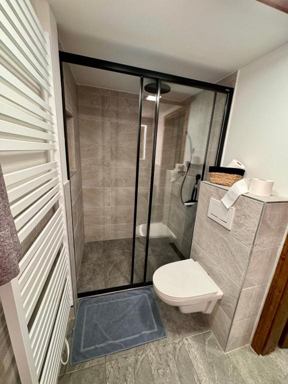 Kúpeľňa v ubytovaní Das AlplResort "ALMfrequenz"