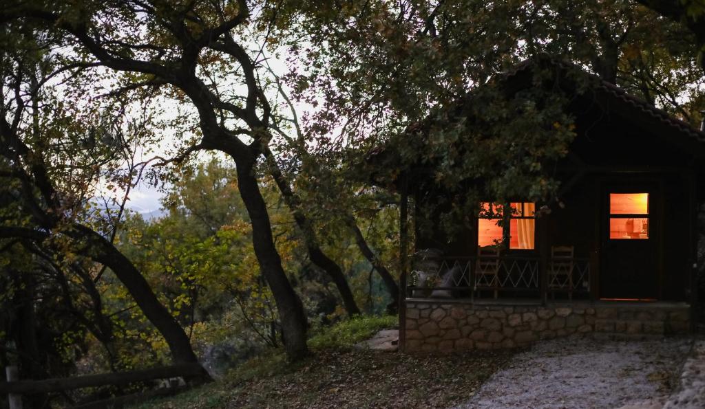 Zahrada ubytování Τετραπολις Wellness Farm