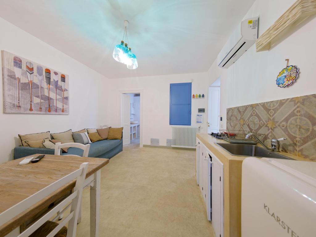 Kuchyň nebo kuchyňský kout v ubytování La Naca sul Mare - Suite