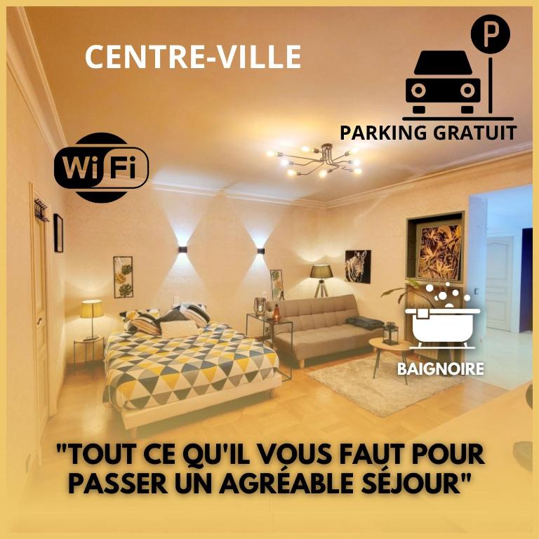 Fotografie z fotogalerie ubytování Superbe Appartement Calme et Spacieux v destinaci Graulhet