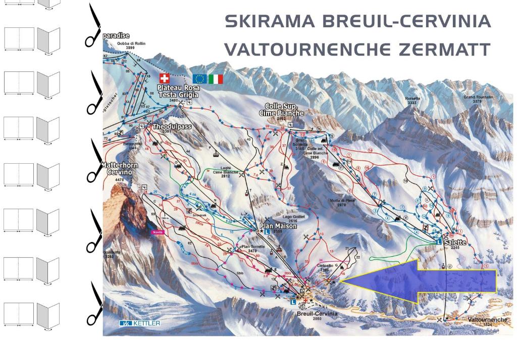 Zdjęcie z galerii obiektu Orange Fox Cervinia apartment Vda Vacanze in Vetta CIR 0185 w mieście Breuil-Cervinia