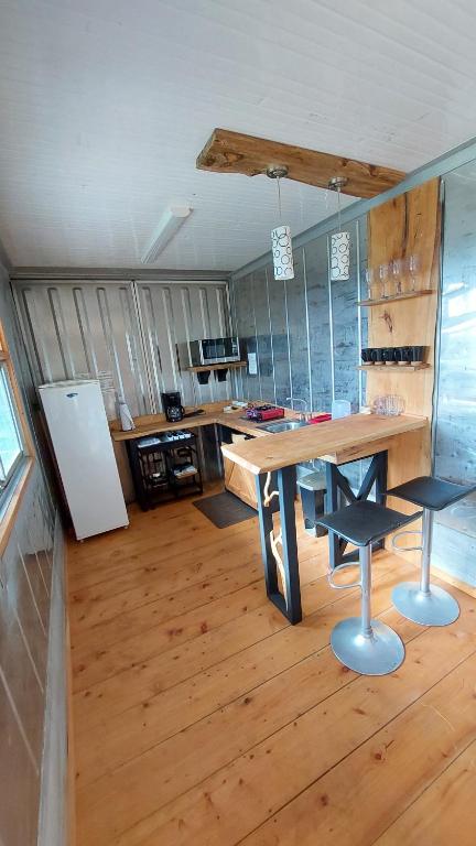 Kuchyň nebo kuchyňský kout v ubytování Casa Monte Armadillo