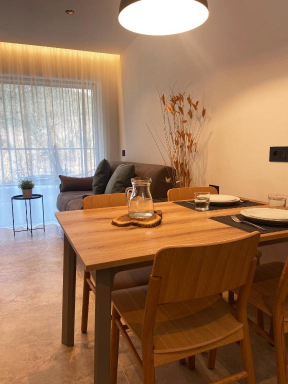 Posezení v ubytování Chalet Larix Andalo Deluxe Apartments