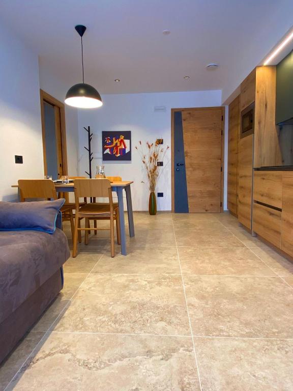 Posezení v ubytování Chalet Larix Andalo Deluxe Apartments