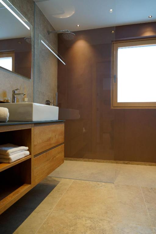 Koupelna v ubytování Chalet Larix Andalo Deluxe Apartments