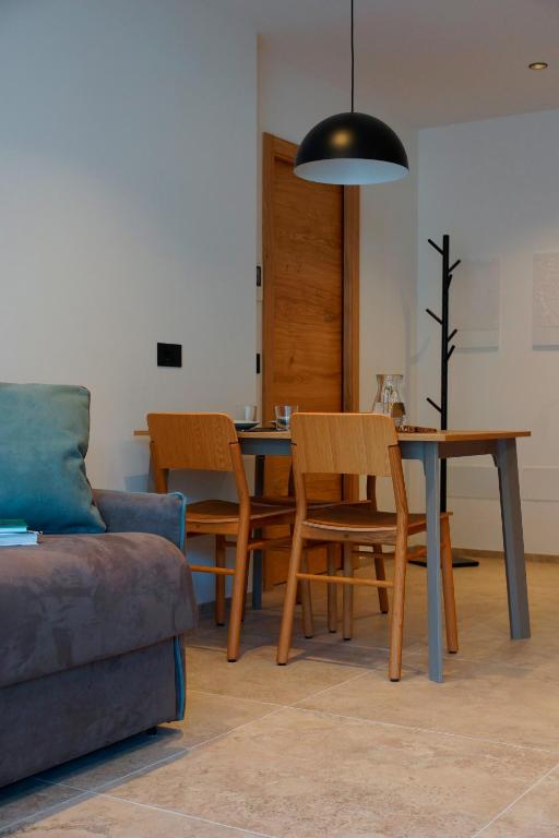Posezení v ubytování Chalet Larix Andalo Deluxe Apartments