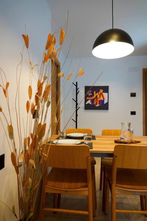 TV a/nebo společenská místnost v ubytování Chalet Larix Andalo Deluxe Apartments