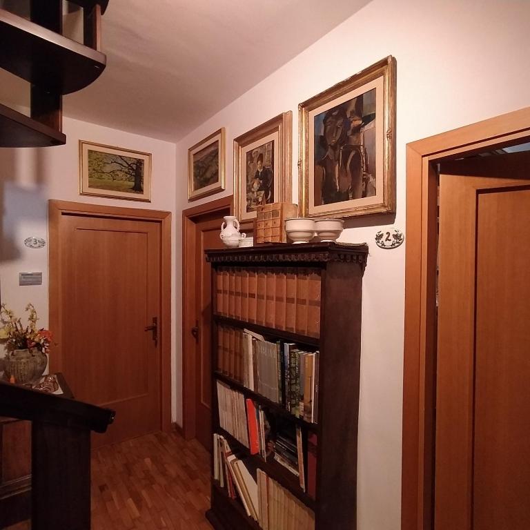 Knihovna v penzionu