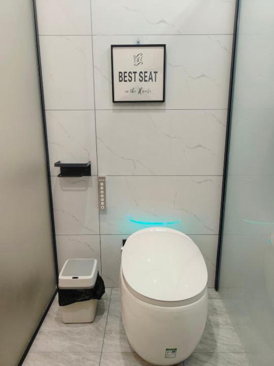 Koupelna v ubytování Hetao B&B