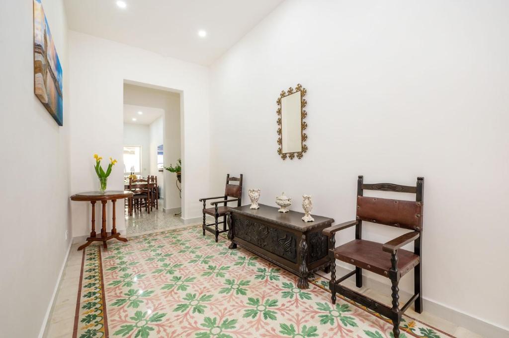 Posezení v ubytování 3 Bedroom House of Character in Rabat