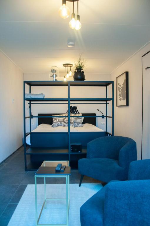 Postel nebo postele na pokoji v ubytování Hotel Biesbosch