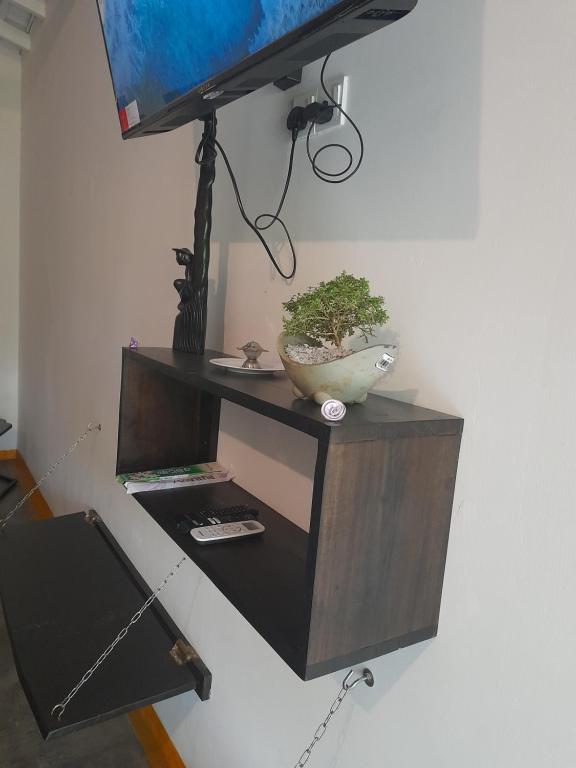 TV a/nebo společenská místnost v ubytování Villa Gady